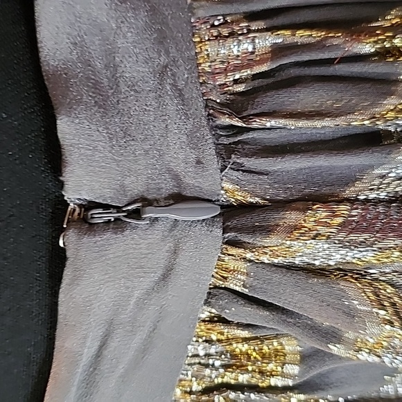 Metallic Malene Birger long maxi skirt - Picture 2 of 9